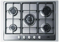 Summit GC527SSTK30 5 Sealed Burners Gas Cooktop in Stainless Steel