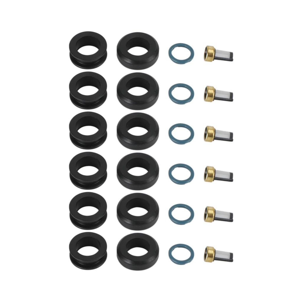 Dodge Stealth 1991-1996 6PCS Fuel Injectors Seal O-Ring Kit 18-10066 INP-014 MD164888 Generic
