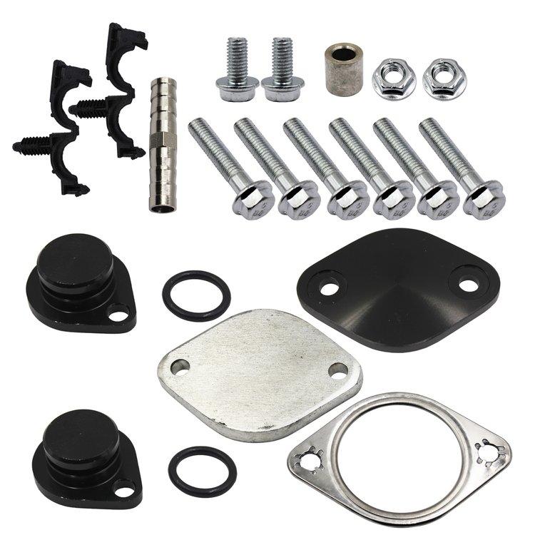 EGR Valve Cooler Kit For 2008 2009 2010 Ford F-250 F-350 F-450 F-550 Powerstroke 6.4L Diesel Turbo