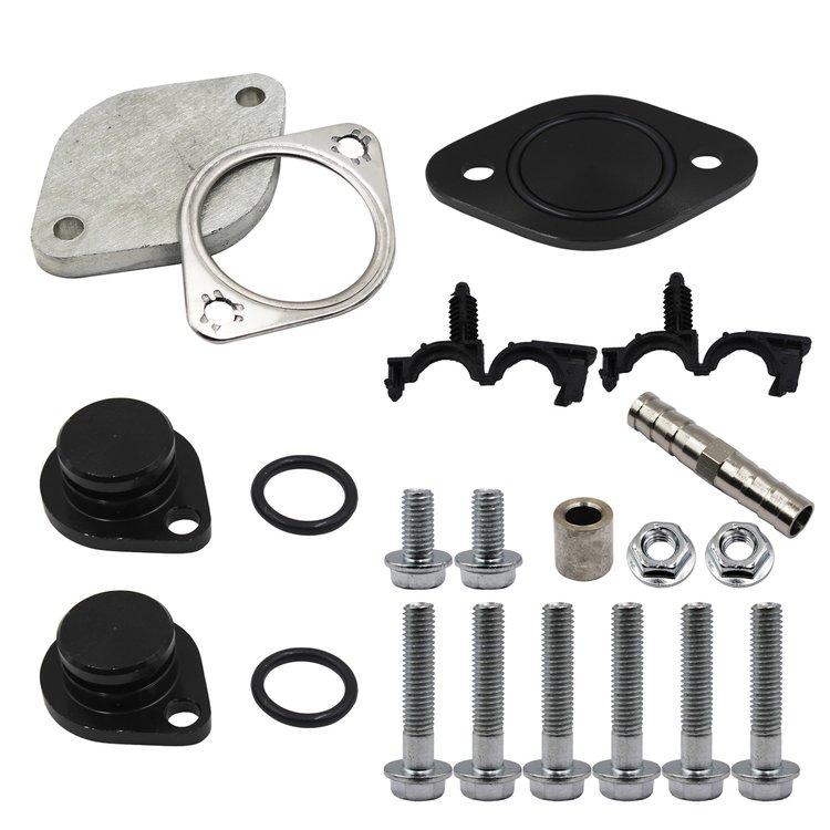 EGR Valve Cooler Kit For 2008 2009 2010 Ford F-250 F-350 F-450 F-550 Powerstroke 6.4L Diesel Turbo