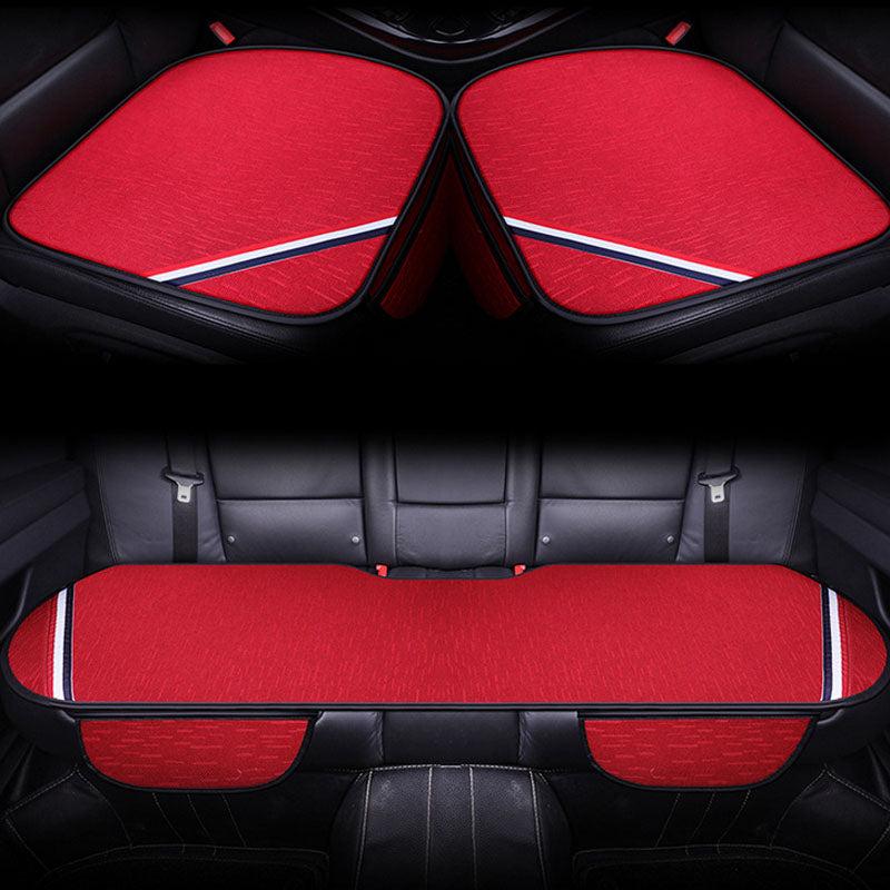 Seat Cushion Car Front Rear Breathable Protector Mat Pad 3 Pcs/Lot