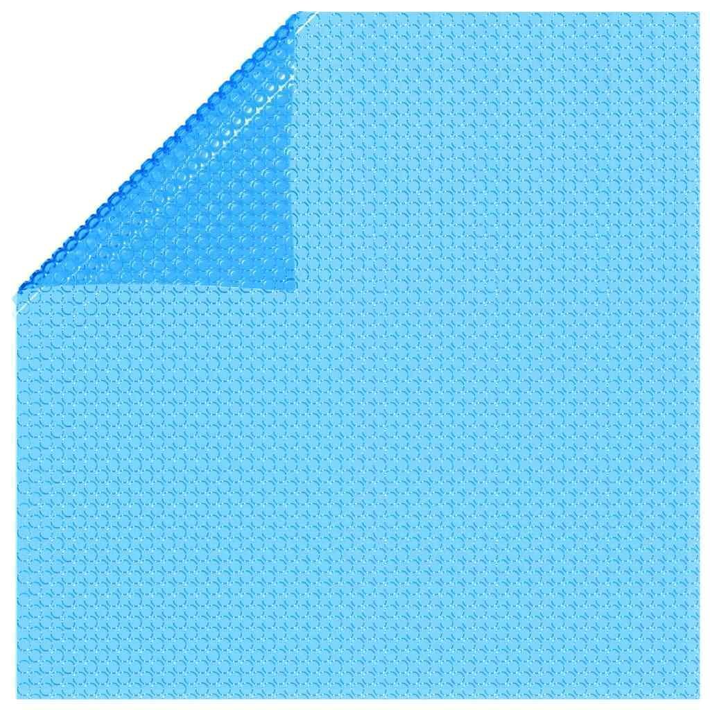 vidaxl rectangular pool cover 472.4"x236.2" pe blue