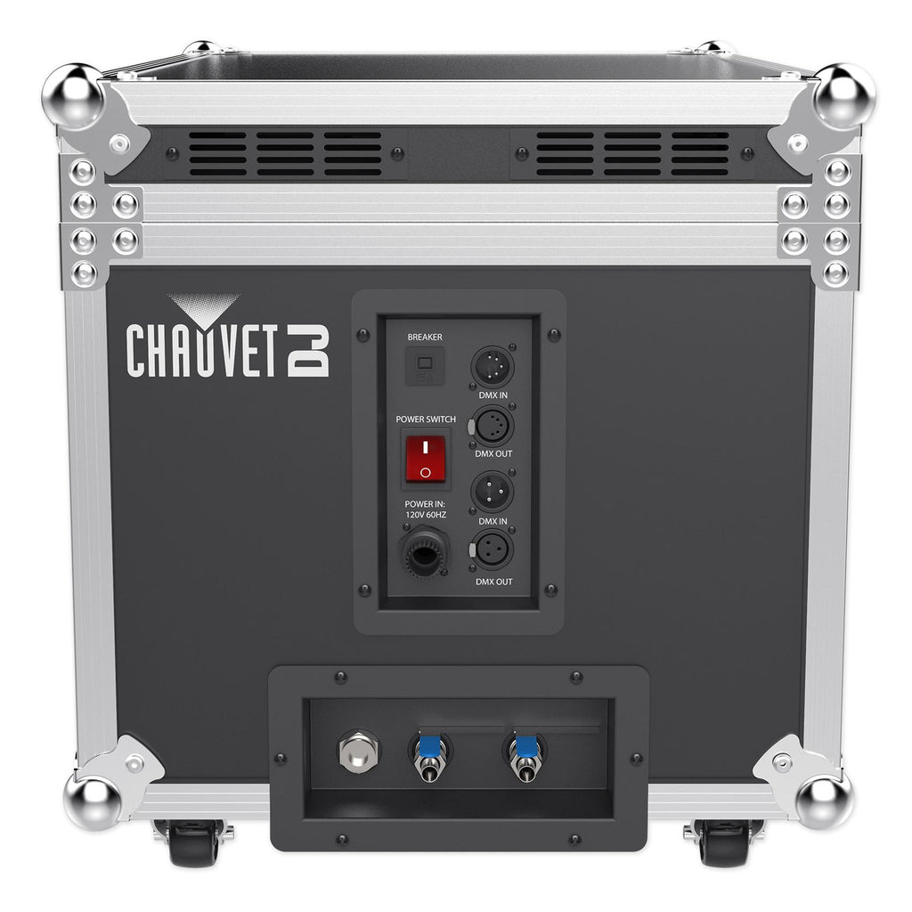 Chauvet DJ CUMULUS Commercial Fog Machine Pro DMX Fogger w/Case+(2) Club Tables