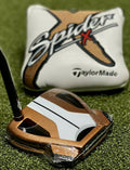 TaylorMade Spider X Copper Single Bend Mallet Putter 34" Inch + Cover NEW #79748