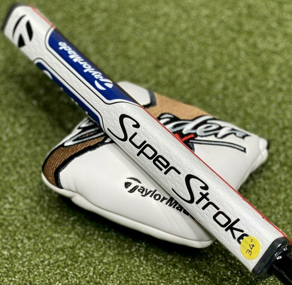 TaylorMade Spider X Copper Single Bend Mallet Putter 34" Inch + Cover NEW #79748