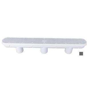 Products Custom 25506-327-000 32" Channel Main Drain and Sump - Dark Gray