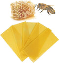 rtugovt bee honey beehive sheets 30pcs beekeepers utility accessory beekeeping tool natural beeswax sheets for honey production bee hives and supplies starter for beginners 30 pieces