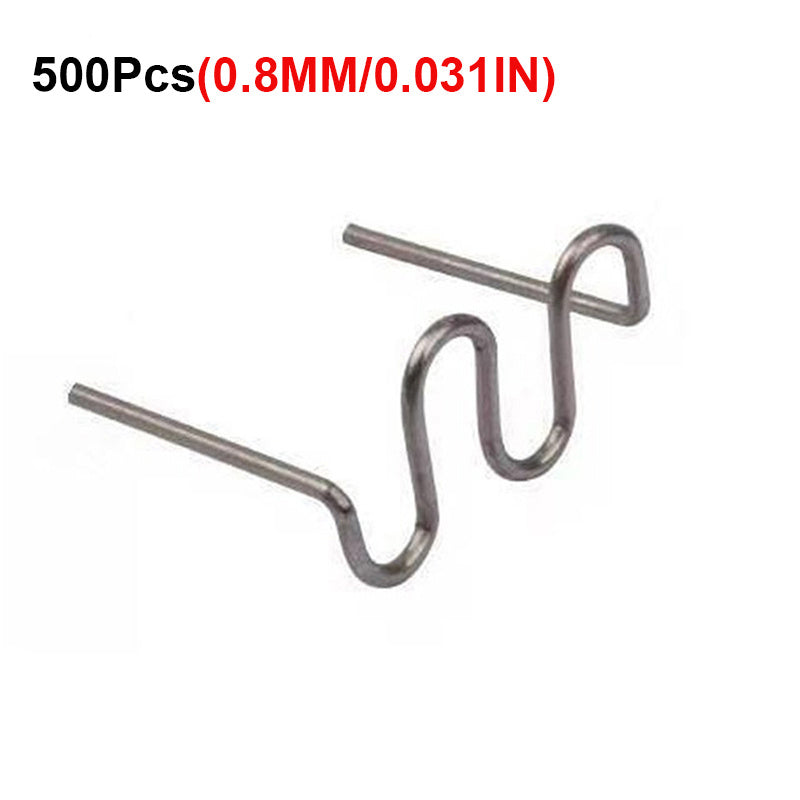 100/500PCS Hot Stapler Staples For Plastic Welder Automotive Plastic Repair Machine Welding Wire Car Bumper Repair Welding Machine