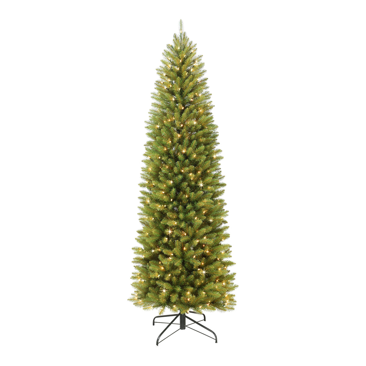 9 ft. Pre-lit Fraser Fir Pencil Artificial Christmas Tree 550 UL listed Clear Lights