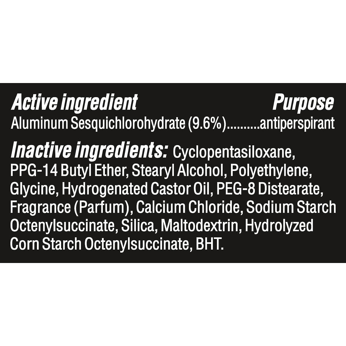 Degree Men UltraClear Antiperspirant Deodorant Black+White 2 Count 72-Hour Sweat &amp; Odor Protection Antiperspirant For Men With MotionSense Technology 2.7 oz