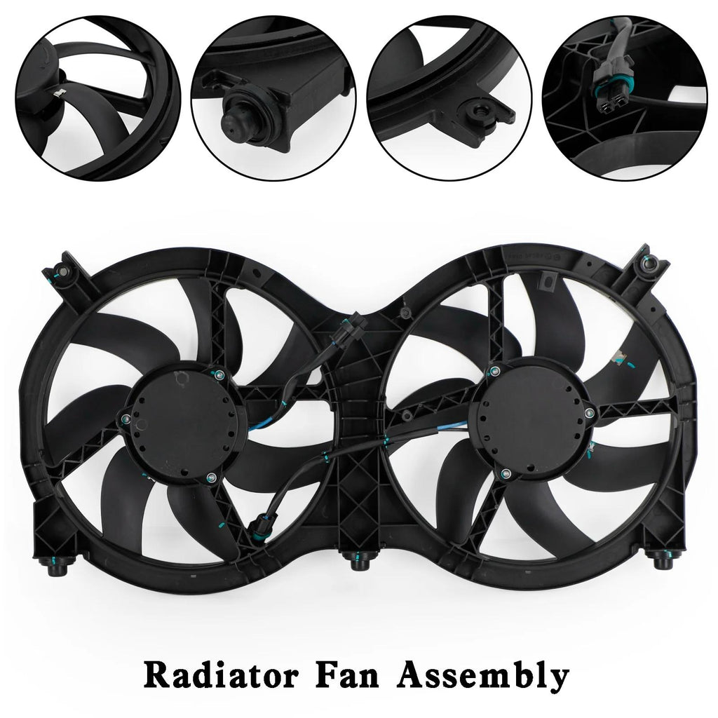 2014-2023 Infiniti QX60 Radiator Cooling Fan Assembly 214813JA2E 214813JA0E NI3115149 214813JA1B Generic