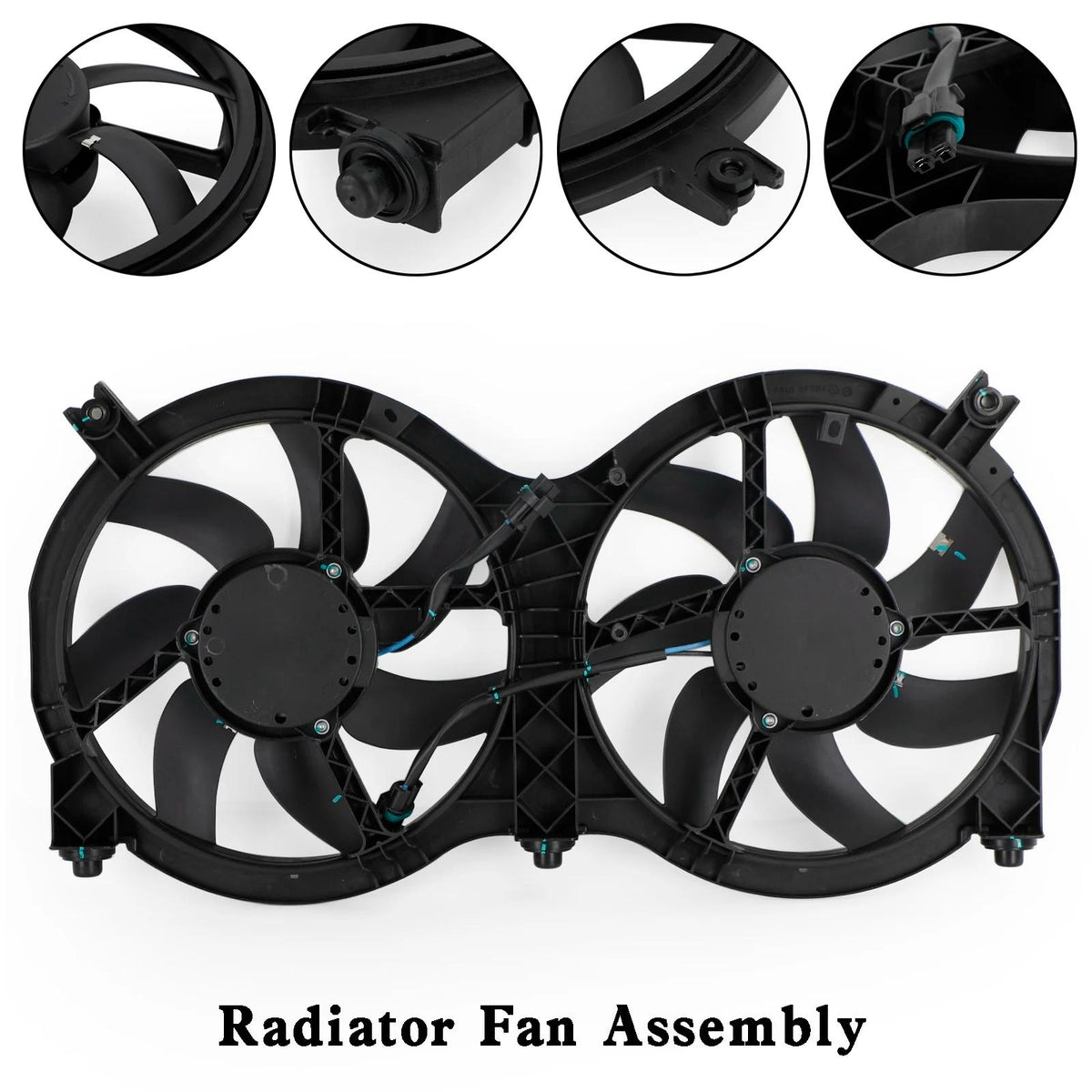 2014-2023 Infiniti QX60 Radiator Cooling Fan Assembly 214813JA2E 214813JA0E NI3115149 214813JA1B Generic