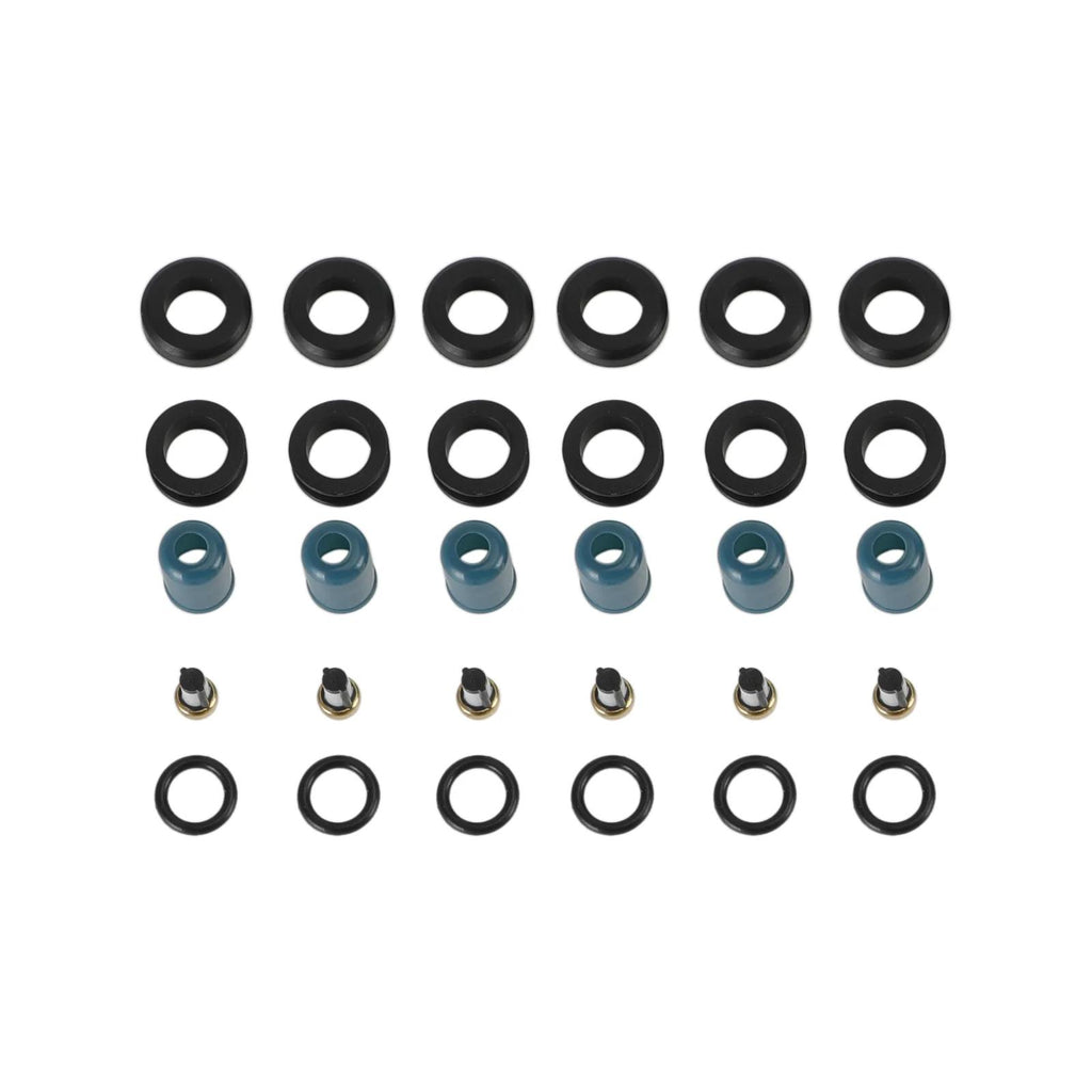 Toyota Truck 4 Runner 1988-1995 3.0L 3VZE 6PCS Fuel Injectors Repair Seal Rebuild Kit 23209-65020 23250-65020 195500-5400 Generic