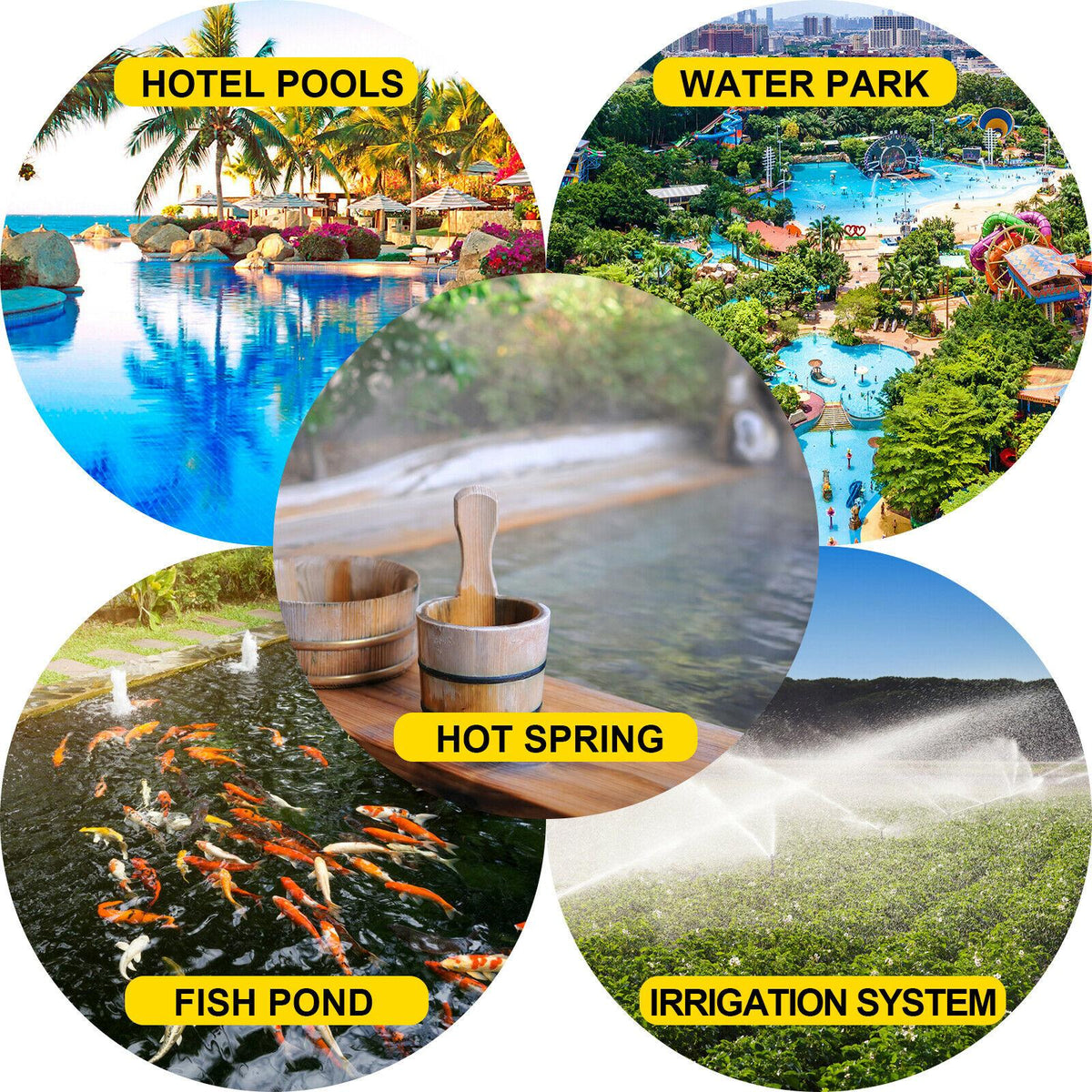 vevor 48v solar powered pool pump 500w 75gpm 49ft water pump w/ mppt controller
