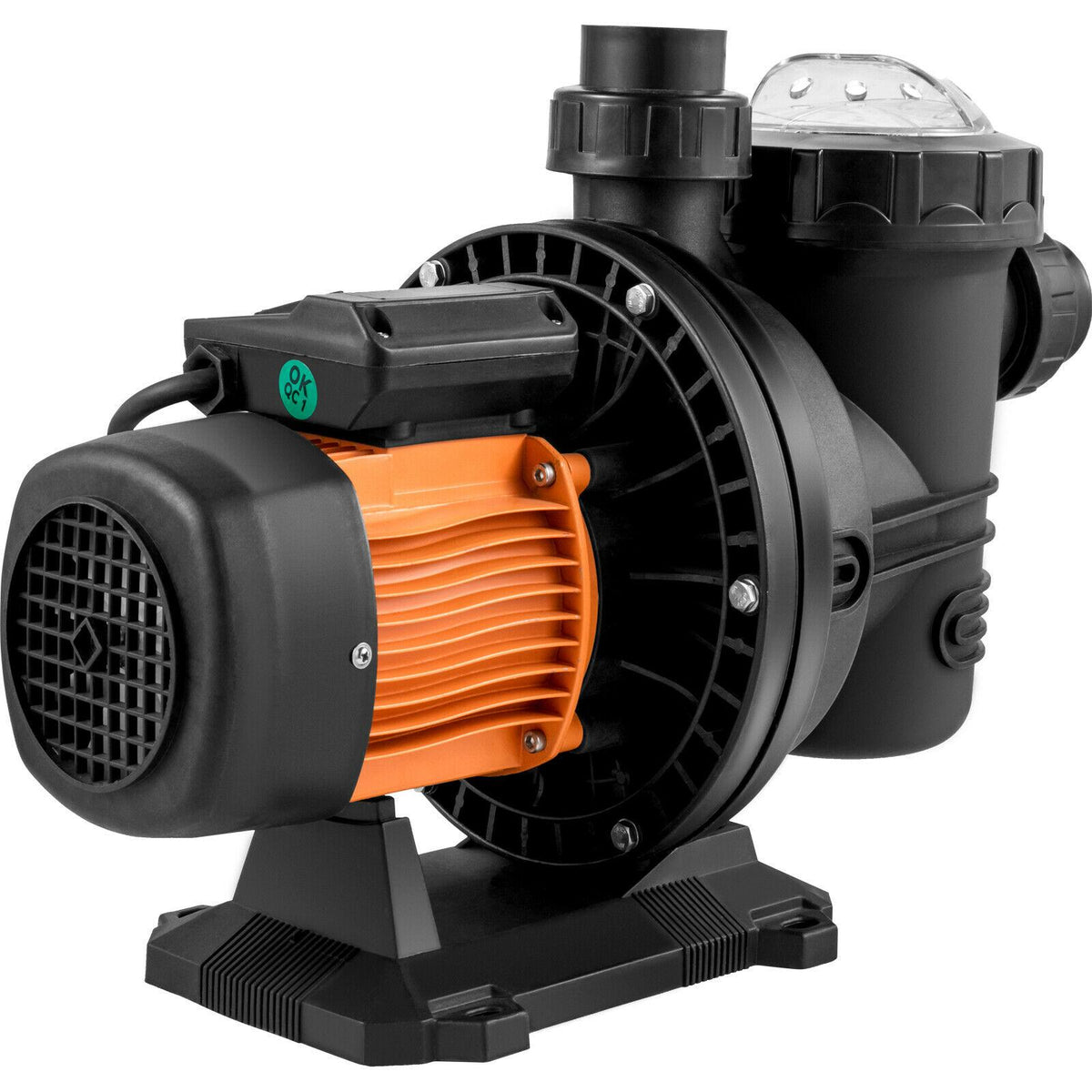 vevor 48v solar powered pool pump 500w 75gpm 49ft water pump w/ mppt controller