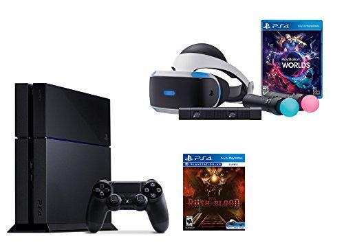 PlayStation VR Launch Bundle 3 Items:VR Launch Bundle,PlayStation 4,VR game disc PSVR Until Dawn: Rush of Blood