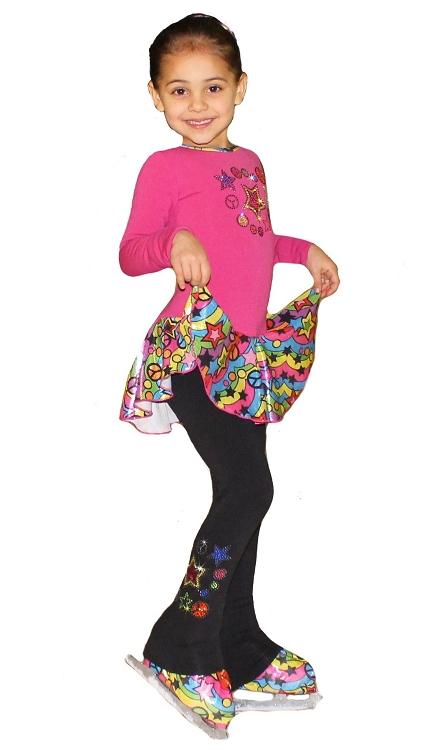 "Peace and Stars" Ice Skating Outfit Gift Set
