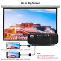 caiwei native 1080p projector support 4k home theater office ppt tv cinema hdmi