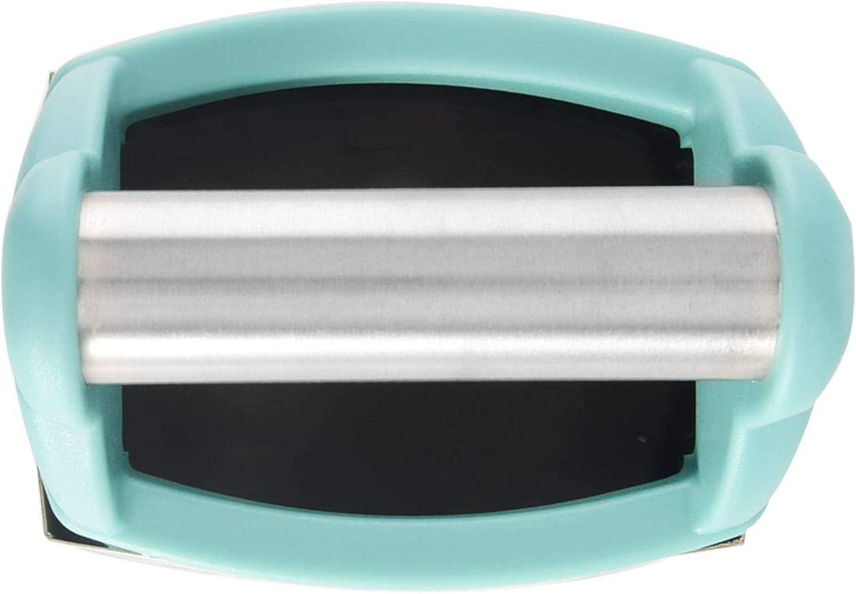 KitchenAid Gourmet 4-Sided Stainless Steel Box Grater with Detachable Storage Container, 10 inches tall, Aqua