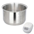 Rice Cooker 10 Cup Inner Pot Compatible with  JBV-A18U Only | Non-Stick 304  Steel,Rice Cooker Rplacement Pot,Dishwasher Safe