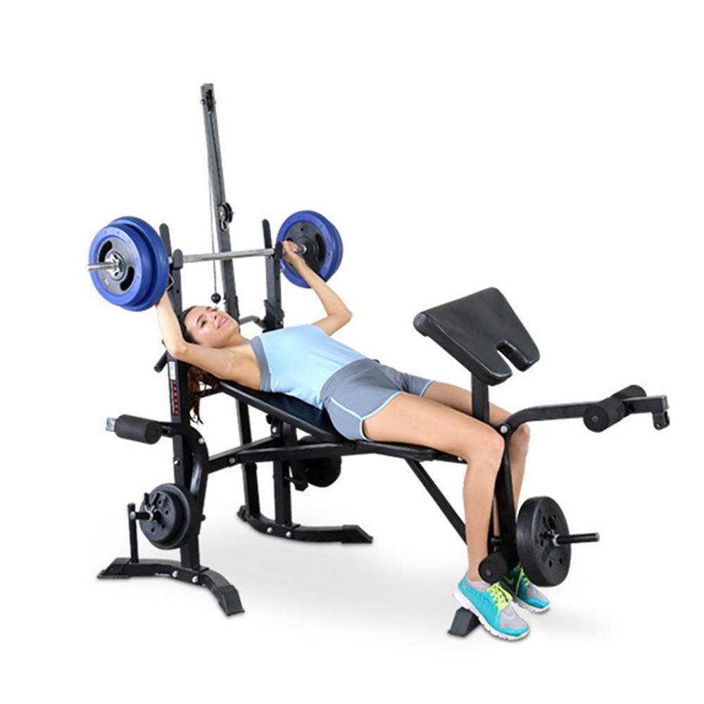Transer Multifunctional Weight-lifting Bed Weight-lifting Machine Fitness Equipment Multi-Function Equipment for Home Gym Indoor Use