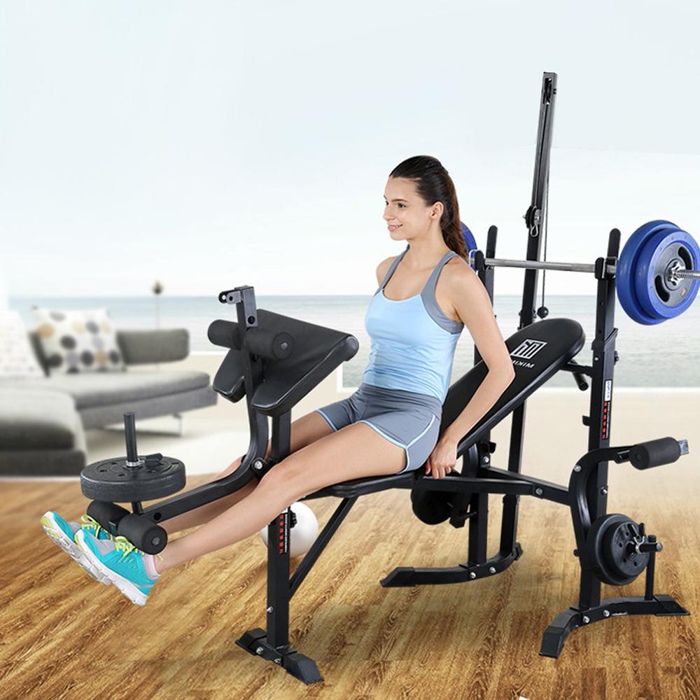 Transer Multifunctional Weight-lifting Bed Weight-lifting Machine Fitness Equipment Multi-Function Equipment for Home Gym Indoor Use