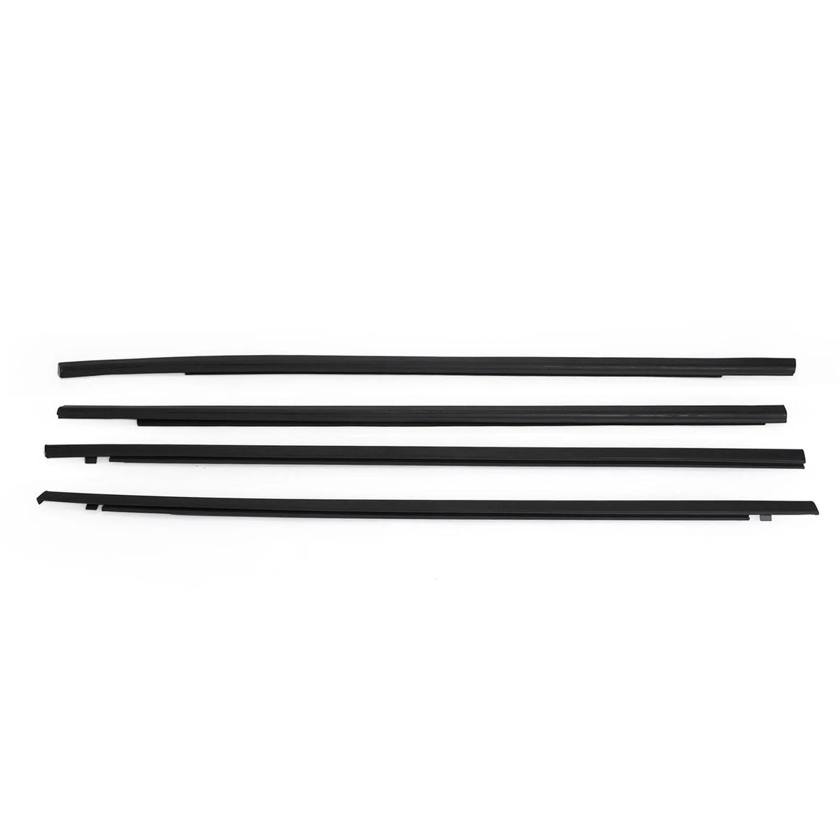 Honda Civic 2016-2023 4PCS Weatherstrip Window Moulding Trim Seal Belt Generic