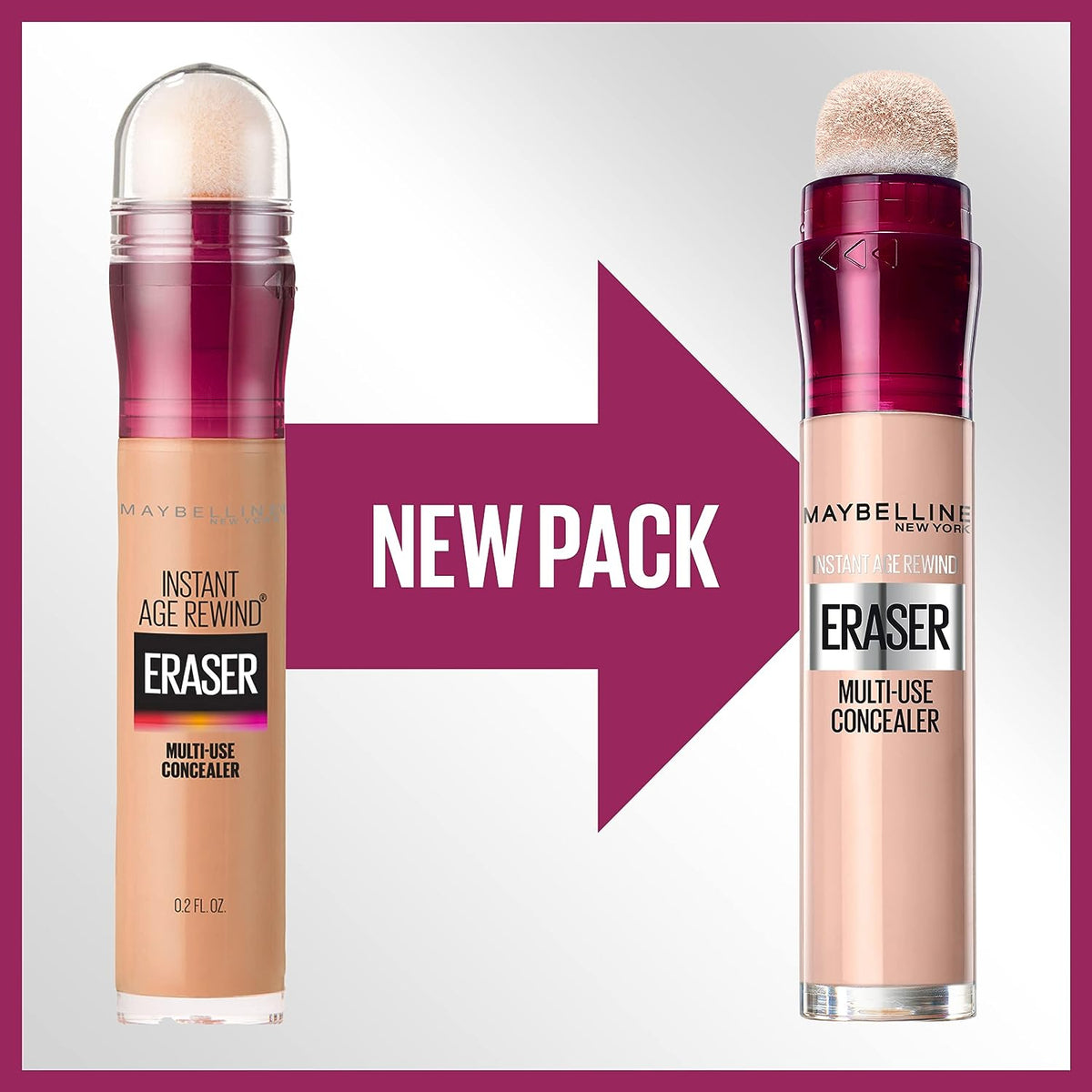 Maybelline New York Instant Age Rewind Eraser Dark Circles Treatment Multi-Use Concealer, 160, 1 Count (Packaging May Vary)