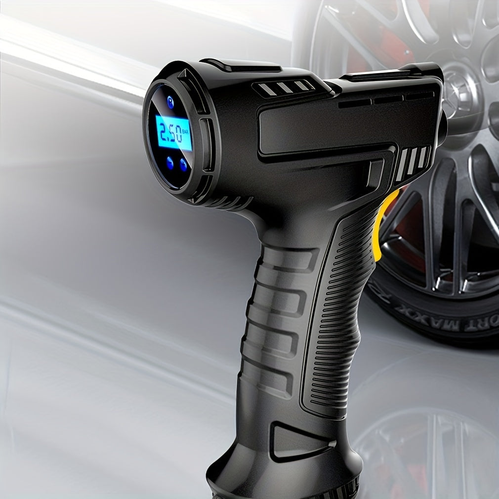 120W Air Compressor Inflatable Pump Portable Air Pump Car Tire Inflator Digital For Car Bicycle Balls