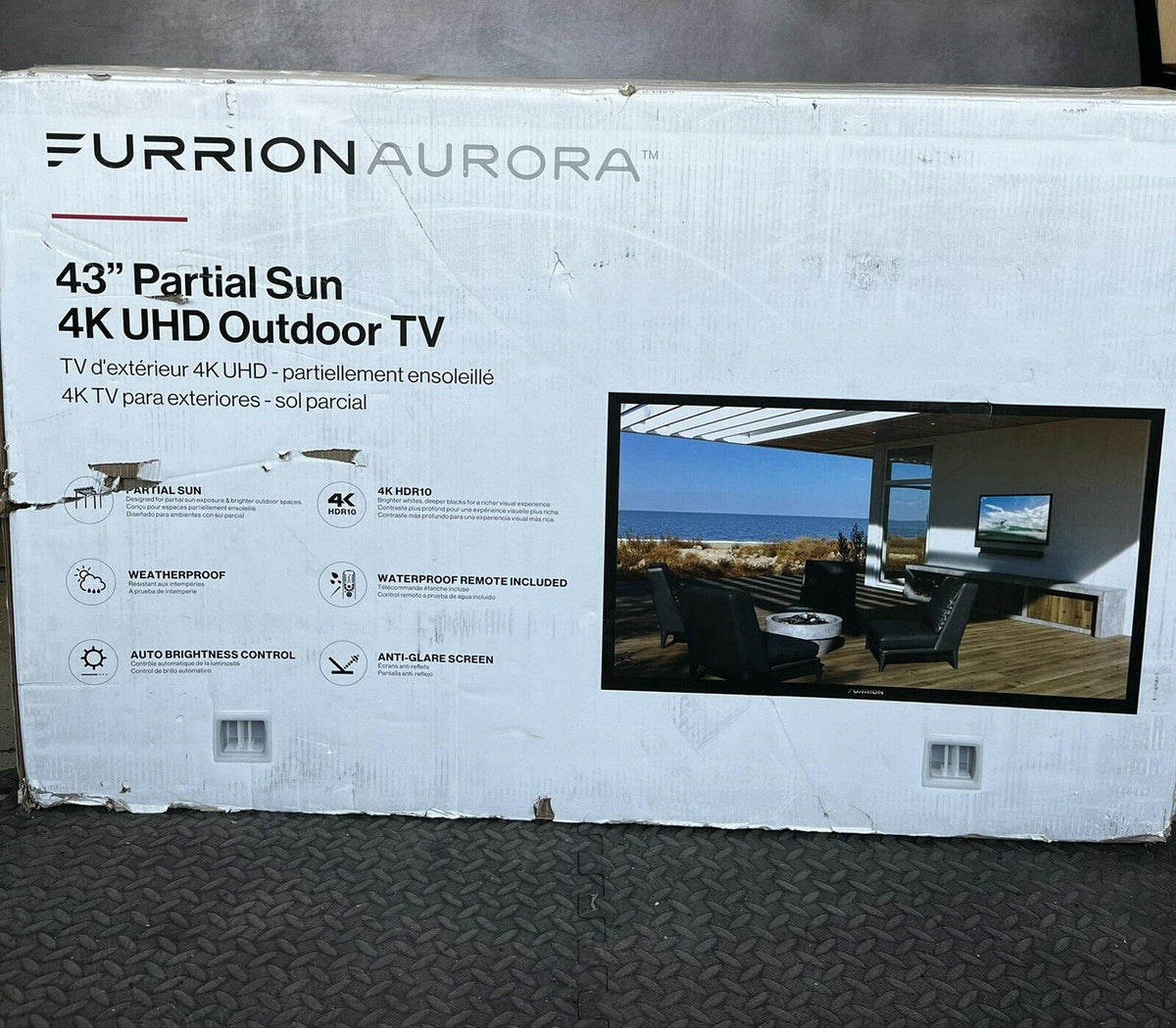 furrion aurora 43-inch partial sun outdoor tv (2024 model)