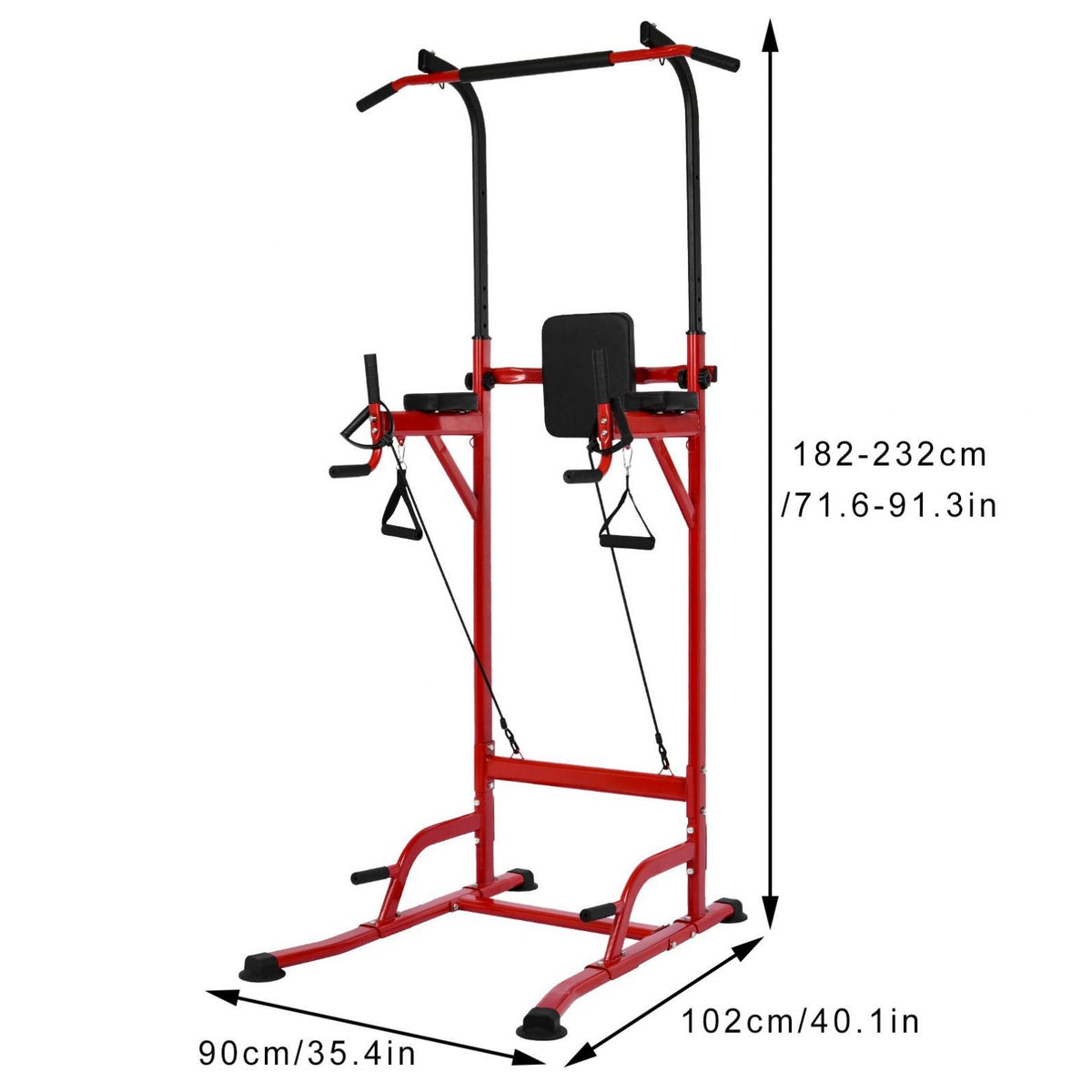 Multifunctional single parallel bar frame home pull-up exercise machine