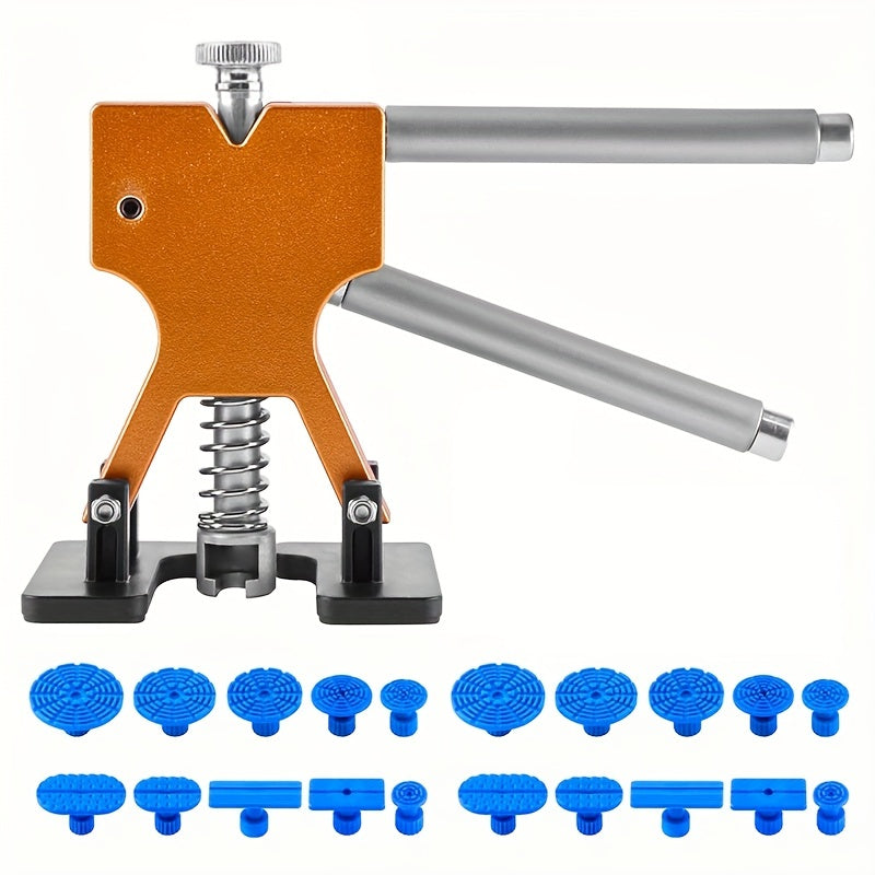 Car Dent Removal Dent Puller Auto Body Repair Tool Kits Car Body Denting Dent Remover Paintless Repair Tools Kit (Without Glue)