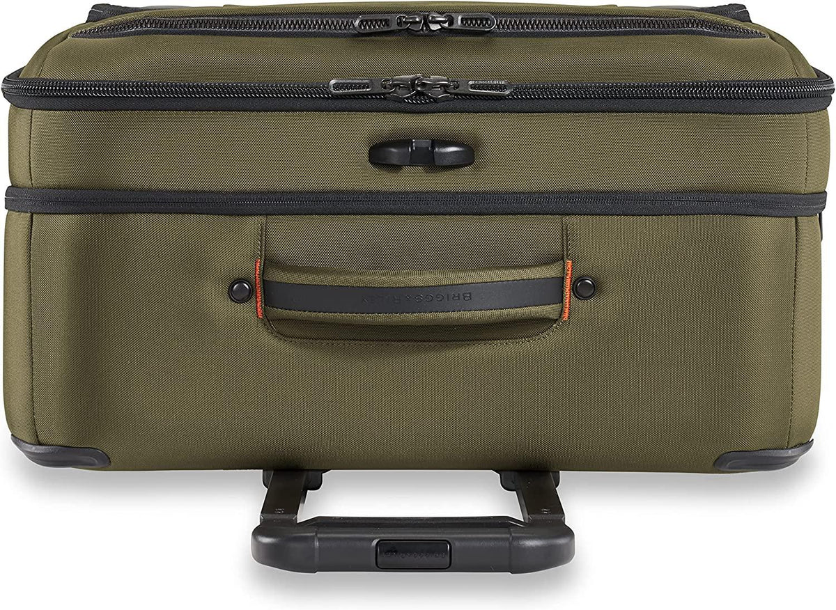 ZDX-Expandable Luggage with 4 Spinner Wheels, Hunter, Checked-Large 29 Inch