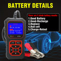 5V-36V Car Battery Tester, Automotive Battery System Tester Digital Auto Battery Analyzer Charging CranTester For Car Truck Motorcyle Vehicle RV