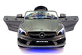 CARZ4KIDS MERCEDES CLA45 AMG 12V ELECTTRIC KIDS RIDE ON TOY CAR BATTERY POWERED LED WHEELS PARENTAL REMOTE | GRAY METALLIC
