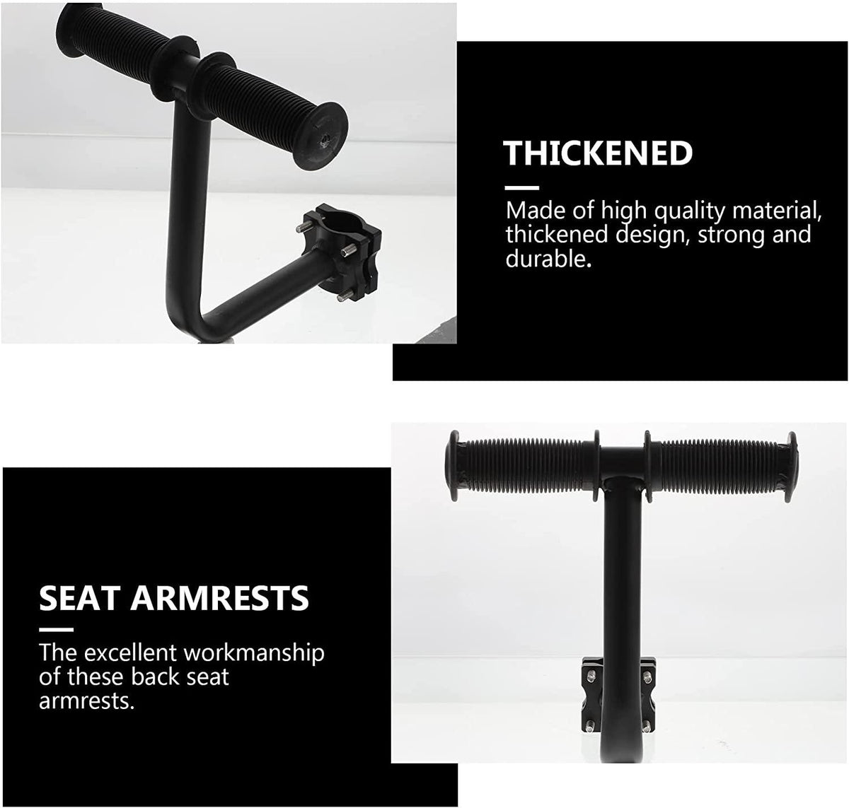 Abaodam 6 Sets of Sturdy Bike Armrests Cycling Armrests Children Bike Accessories