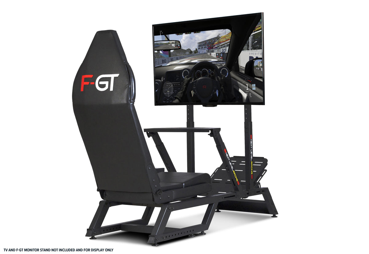Next Level RacingF-GT Formula and GT Simulator Cockpit – Matte Black