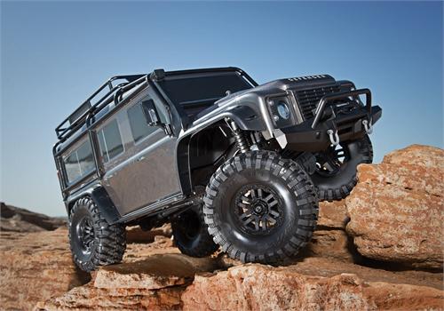 Traxxas 82056-4-SILV TRX-4 Trail Crawler 1/10 Scale Silver