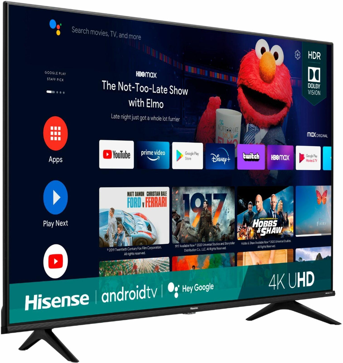 hisense 50" a6g series 4k ultra hd android smart tv - 2021 model *50a6g