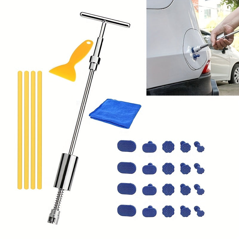 Effortlessly Remove Car Dents with This Comprehensive Repair Tool Kit!