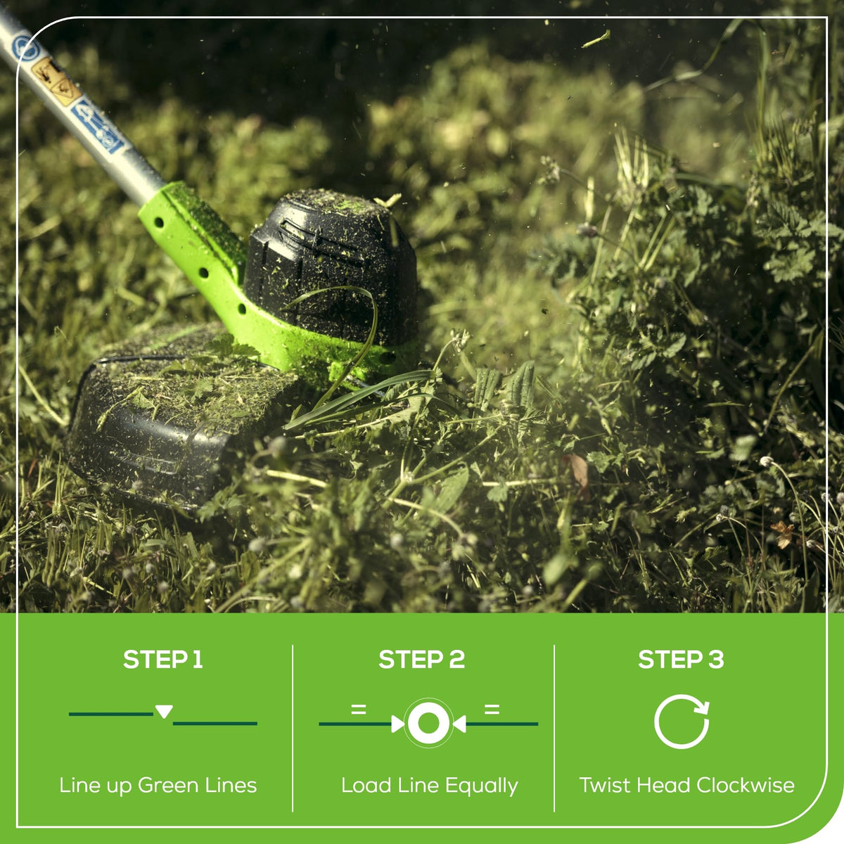 40V Cordless Yard Tool Combo Kit with 2.0Ah Battery &amp; Charger – 12" Auto Feed String Trimmer and 390 CFM Leaf Blower, Lightweight