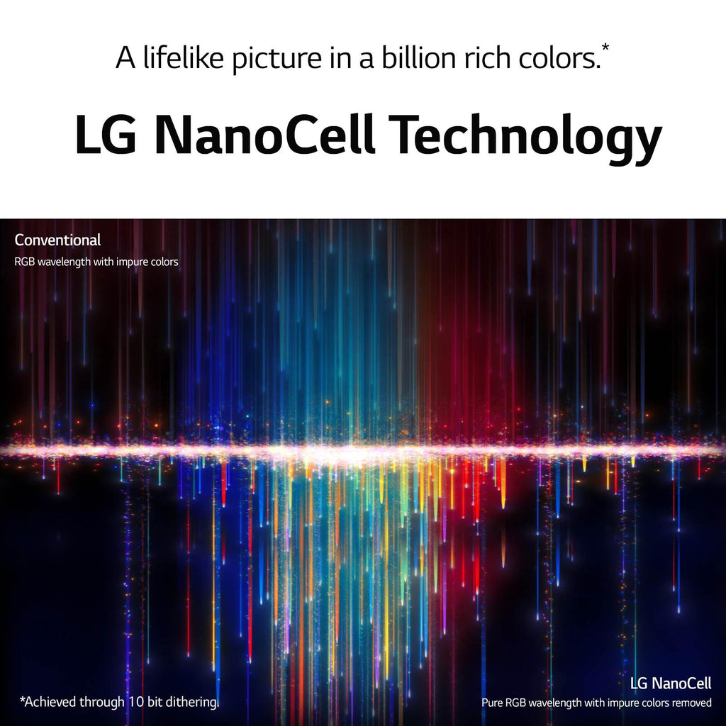 2024 lg tv 43-inch class 4k uhd smart nanocell television ai thinq fast