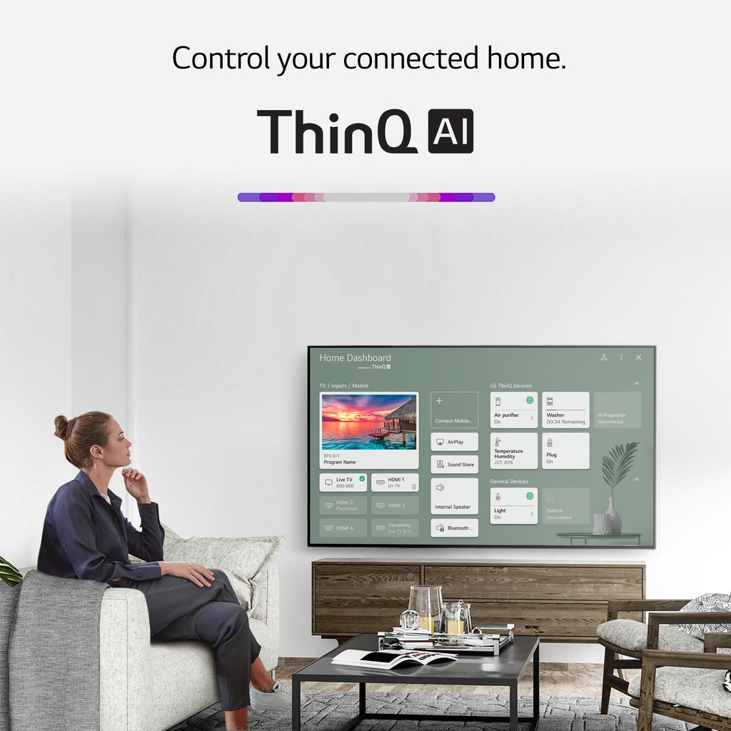 2024 lg tv 43-inch class 4k uhd smart nanocell television ai thinq fast