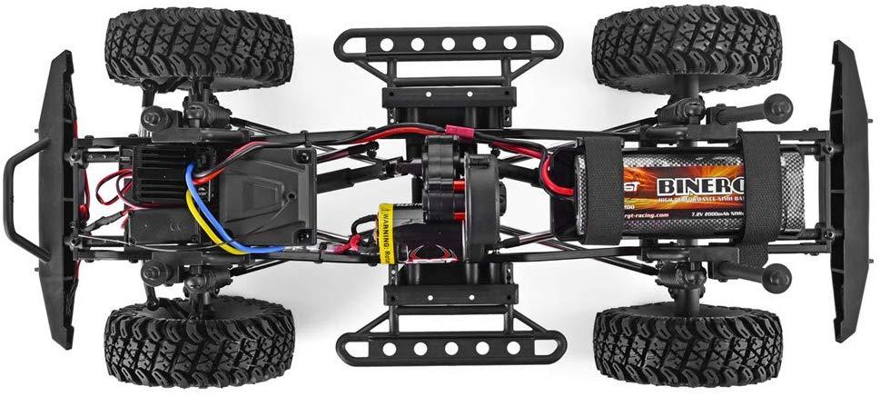 RGT RC Crawler 1:10 4wd RC Car Metal Gear Off Road Truck RC Rock Crawler Cruiser EX86100 Hobby Crawler RTR 4x4 Waterproof RC Truck