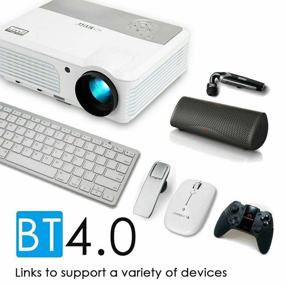 1080p android smart projector wifi home theater proyector movie video tv netflix