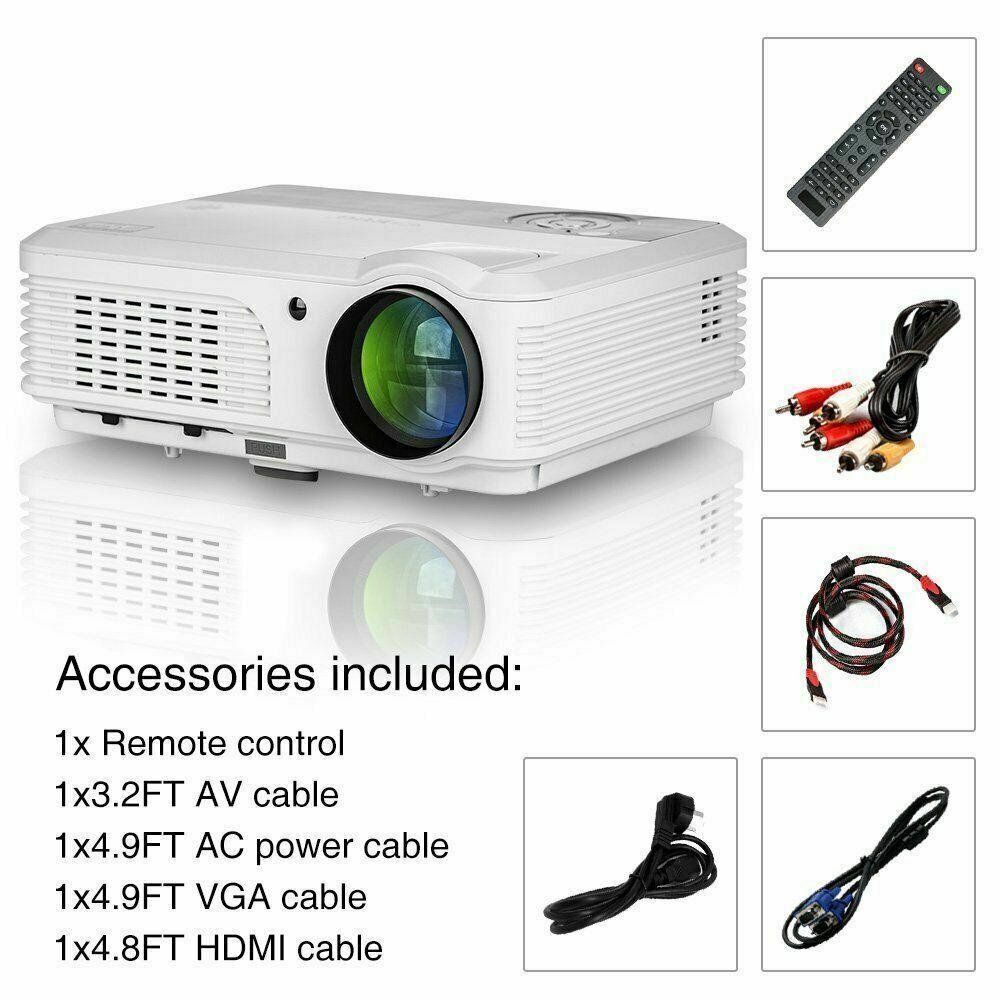 1080p android smart projector wifi home theater proyector movie video tv netflix