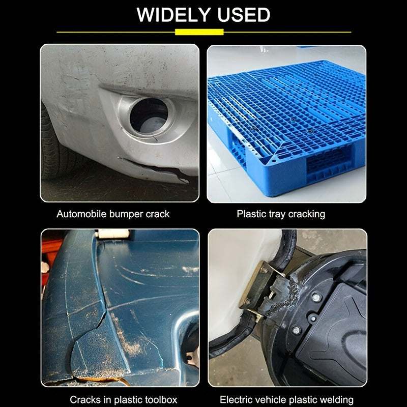 110V Portable Plastic Welding Machine - Perfect for Car Bumper Crack Repair & PVC Welding!