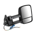 Black Electric Towing Caravan Mirrors For 100 Series Toyota Landcruiser 98-07 Generic