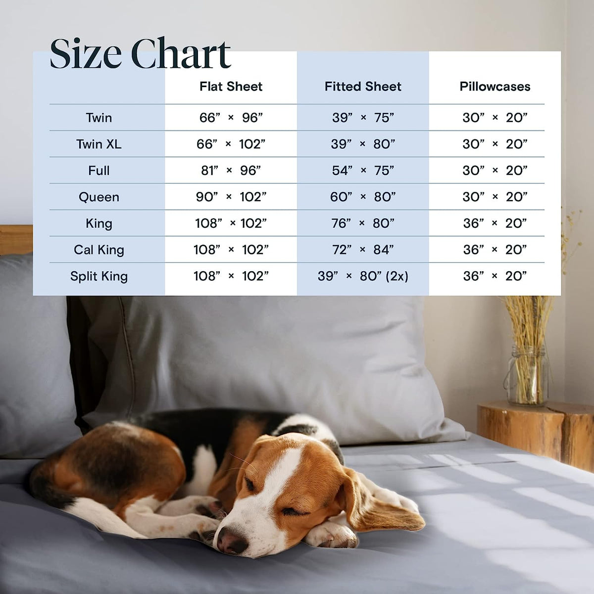 LuxClub 7 PC Split King Sheet Set Bamboo Sheets Deep Pockets 18" Eco Friendly Wrinkle Free Cooling Sheets Machine Washable Hotel Bedding Silky Soft - Light Grey Split King
