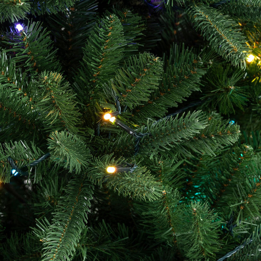 Twinkly 7.5ft Pre Lit App Controlled Artificial Christmas Tree w 400 RGB+W LEDs